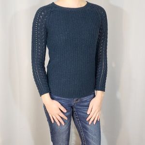 LOFT Long Sleeve Dark Teal Sweater sz XSP